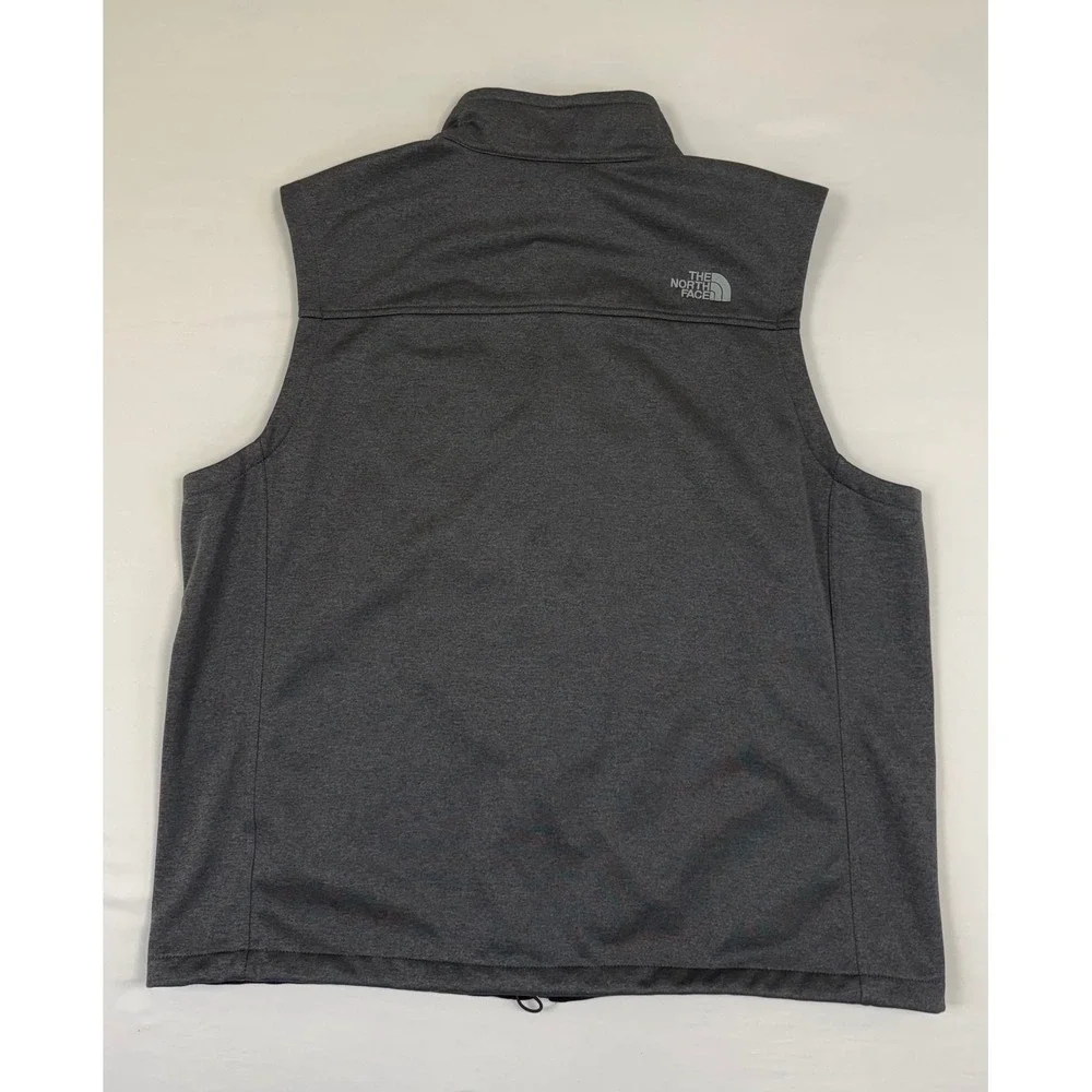 The North Face WindWall Vest Men's Size XXL Grey Softshell Fleece‎ Lined